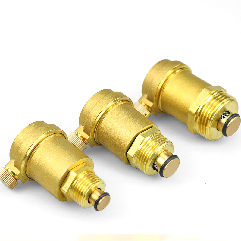 RoHS Single Ball Air Valve , Brass Auto Air Exhaust Valve