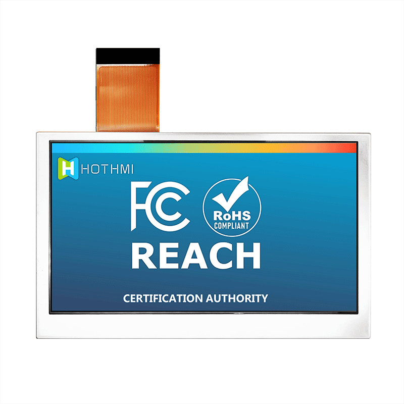 IC ST7262 Color 4.3 Inch TFT LCD Modules 800x480 TFT-H043A12SVILT5N40