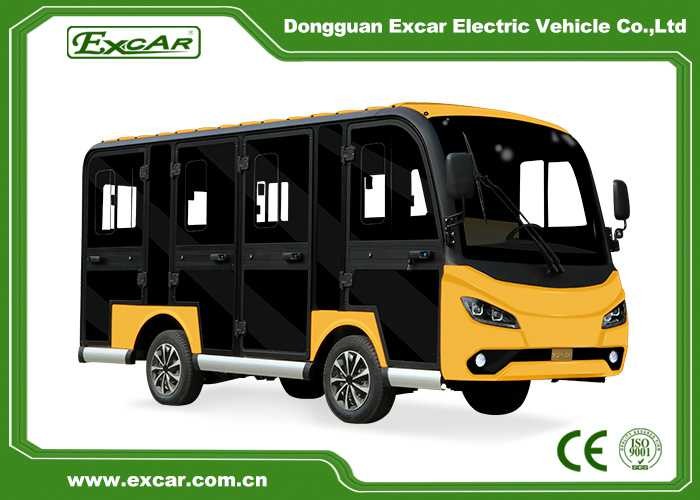 Lithium Ion / PP Battery Electric Tourist Bus With Door And Varies Interior Features
