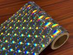 Gift Craft Industrial 3D Lens Holographic Laminating Film BOPP Thermal
