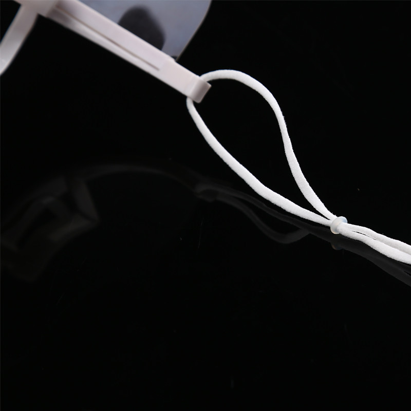 Earloop Style Transparent Plastic Face Cover For Chef