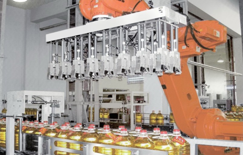 WLZX-J 2020 New Product Automatic Robot Case Packing Machine