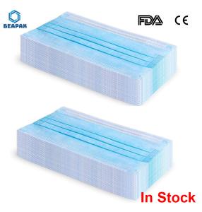 Quality Protective Facial Filter Non Woven Face Mask Earloop Disposable Personal Safety Medical wholesale