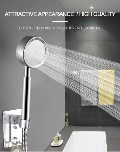 Quality SUS 304 Hand Held Shower Nozzle , Blister 0.3mm Bath Shower Spray wholesale