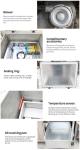 Commercial Hotel Equipment 30L LGP/NG Gas Stove 4-12 Kw Dual Purpose Panel 120