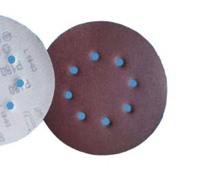 Quality ALL GRIT 125mm Velcro Abrasive Sand Paper 8 Hole For Aluminum wholesale
