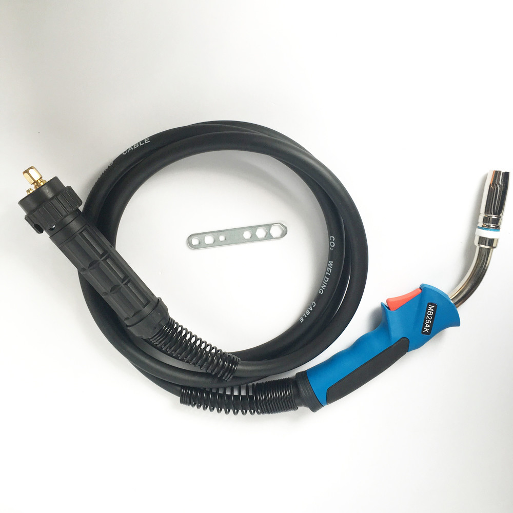 25AK Binzel Welding Torch Ergonomically Superior Handle 60 Degree Duty Cycle