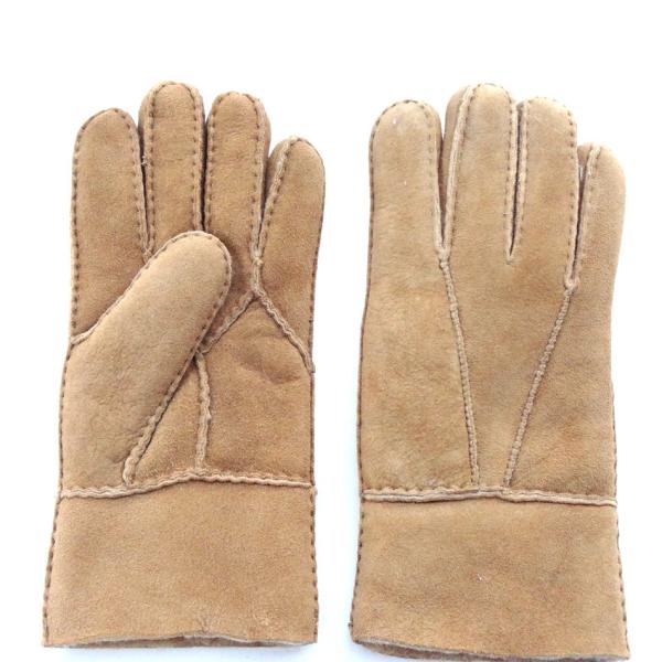 popular shearling sheepskin Gloves sheepskin double face gloves motorcycle