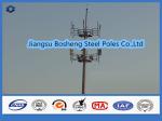 Mobile antenna mast above 95% Penetration rate , steel telegraph poles White