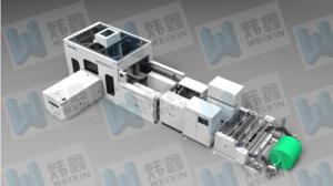 Quality White Non Woven Box Bag Making Machine / Fully Automatic Bag Making Equipment wholesale