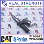 2113025 Caterpillar Fuel Injector 211-3025 229-5919 C18 C15 Diesel Engine Parts