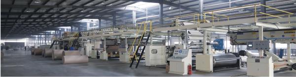 Dpack corrugator 3 Ply Steam Heating Type Corrugated Paperboard Production Line