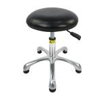 Customizable 20 Inches PU Leather Chairs Antistatic Lab Chair 300lbs