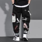 Men 's Long Pants Custom Clothing Fashion Black Outdoor Pants