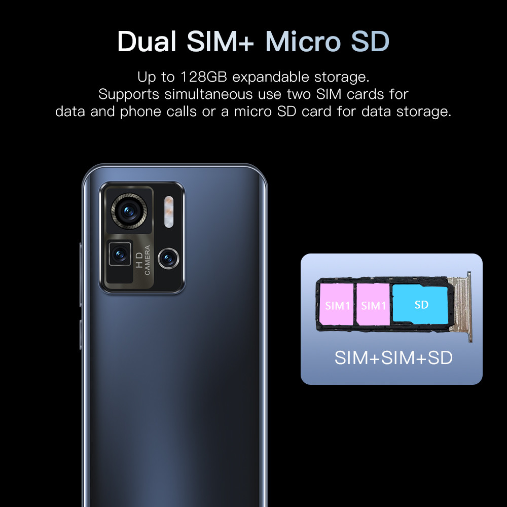 Original Unlock XM MIX4 Full Screen 512GB Android 11 Smartphone Dual SIM Card