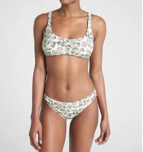 Quality Adjustable Halter Print Bikini Top wholesale