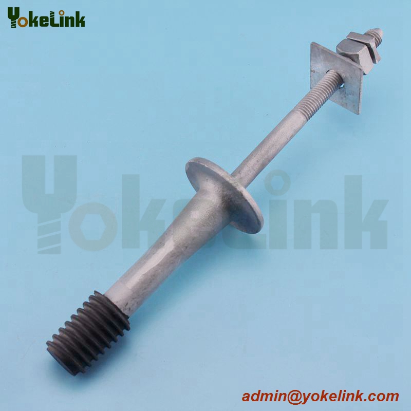 high low voltage forged steel pin for ANSI  55-3 Porcelain Insulators