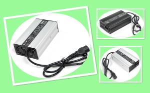 Quality Smart Electric Motorcycle Battery Charger 36V 4A Aluminium Silver or Black Casing 4 Steps Charging wholesale