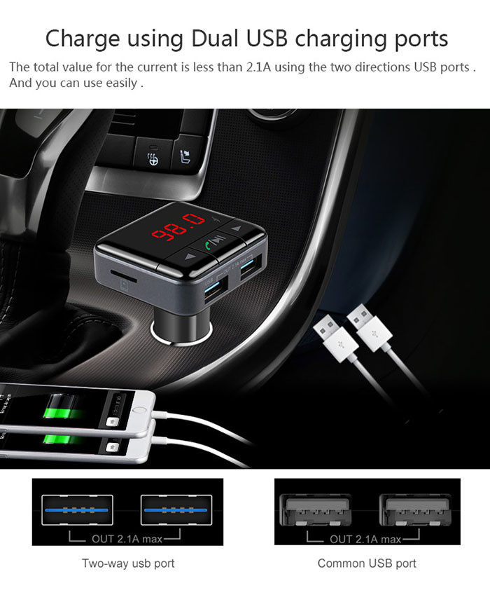 V3.0 Car Stereo Bluetooth Adapter Support Mobile Phone APP Operation