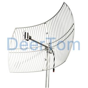 Quality 2500-2700MHz Wimax Grid Parabolic Antenna 24dBi LTE Parabolic Antena Long Range wholesale