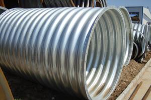 China Corrugated Steel Pipe / Steel Pipe is one of the important parts of Highway Engineering on sale
