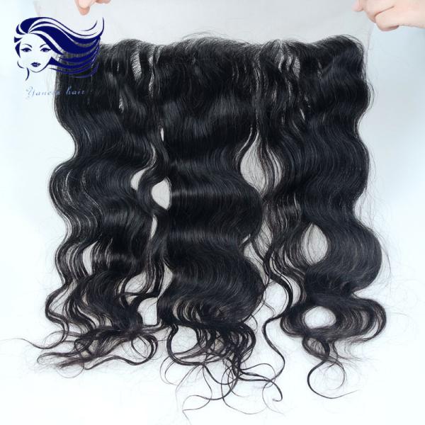 Brazilian Front Lace Human Hair Wigs Front Closures With Bangs Ear To Ear Lace