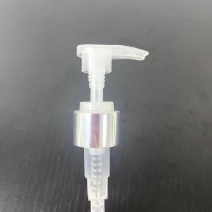Quality 24/410 Aluminum-Natrual Big Head Plastic Lotion Shampoo Screw Dispenser Pump For Bottle wholesale