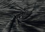 92% Micro Polyester Fabric Stretchy Weft Knitting For Yoga Clothes Heather