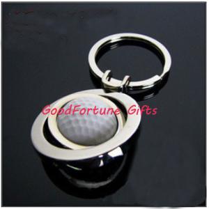 Quality Golf Metal KeyChain keyrings promotion gift wholesale