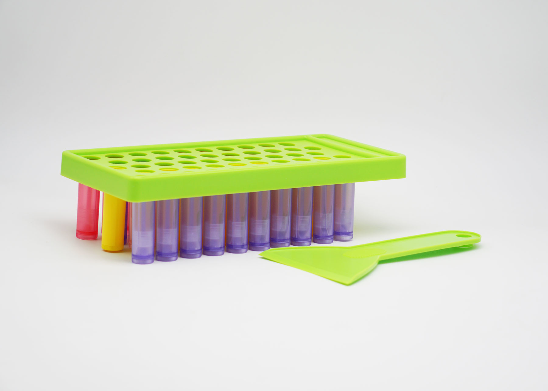 Recyclable PP Clear Chapstick Empty Bpa Free Lip Balm Tubes