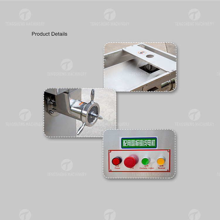 Tengsheng V Belt Multifunctional Electric Meat Grinder , Commercial Meat Grinder Sausage Stuffer
