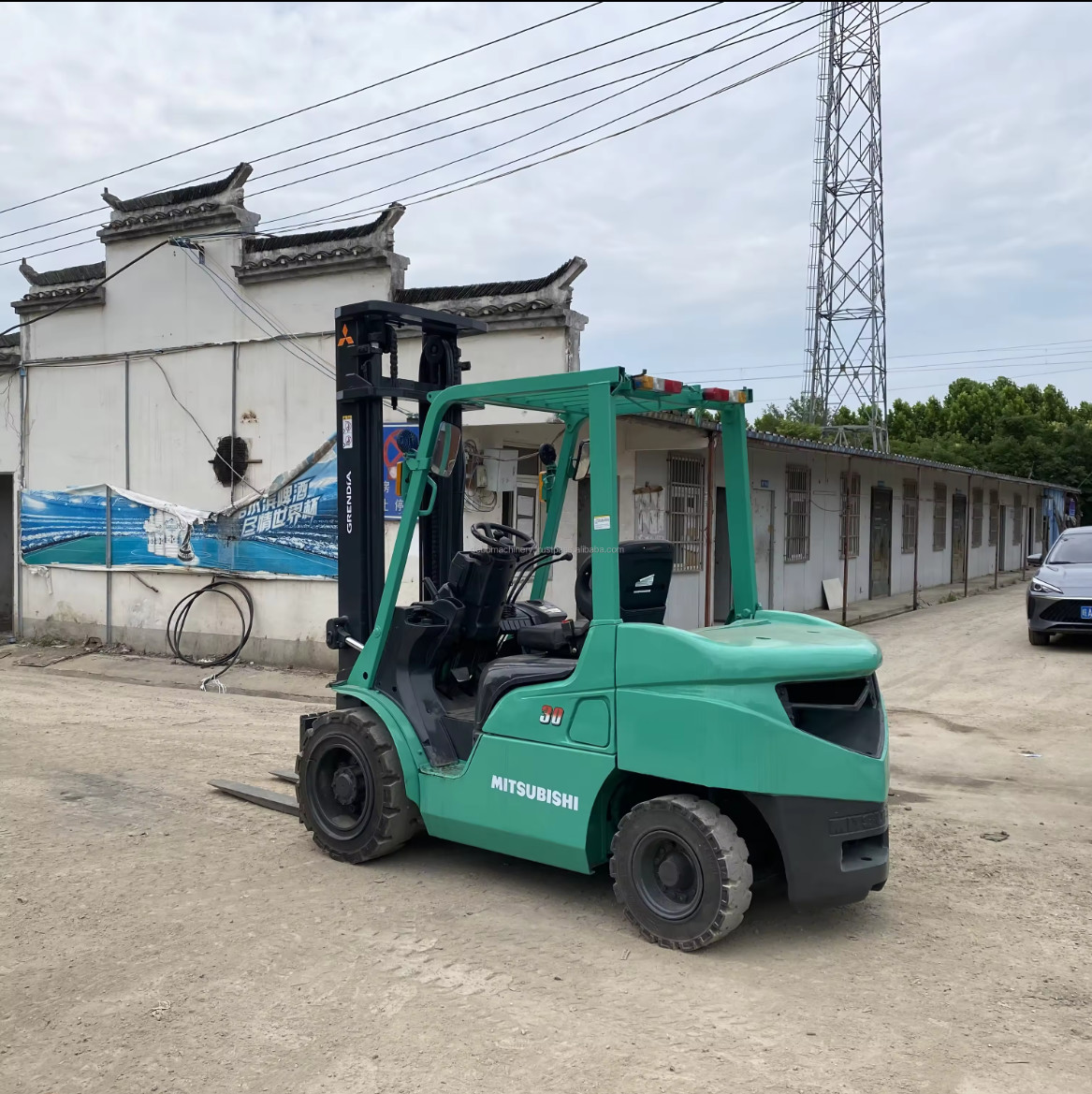 Mitsubishi 30 Original Imported Forklift In Good Condition Price Discount Komatsu Toyota Second Hand Forklift For Sale