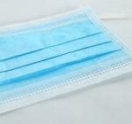 Antivirus Triple Layer Surgical Mask Light Bule Meltblown Cloth Opp Bag