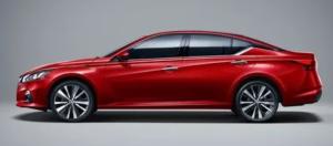 Quality Fuel Efficient Nissan Altima 2023 Red Nissan Car 5 Seater High Powered wholesale