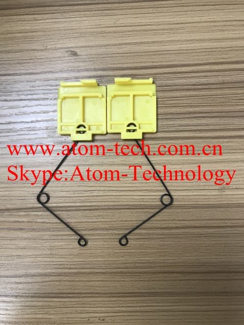 ATM Machine ATM spare parts ATM parts 445-0592522 NCR Cassette Door Shutter Right, Yellow with Spring 4450592522