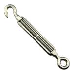 Drop Forged Galvanized Carbon DIN 1480 Closed Body Turnbuckle