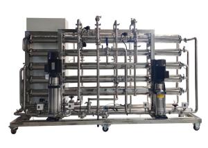 Quality Water Treatment Plant Double Pass RO System 1000LPH wholesale