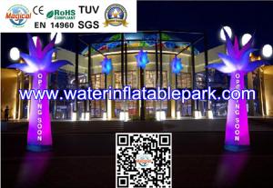 Quality Lighting Inflatable Pillar Flower Tree Decoration for Concert / Stage / Party / Wedding wholesale