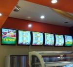 RESTAURANT MENU BOARD,PICTURE MENU SLIM LIGHT BOX,fast food menu, KFC menu LED