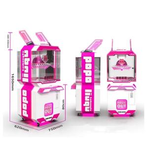Quality Prize Cube Claw Machine Clamp Vending Game Mini Grabber ODM wholesale