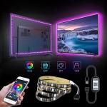 45CM 17.7" White Amber Flexible LED Day Time Running Light Flowing Bar Silicone