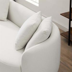 Quality Modern Household Upholstered Fabric Sofa With Various Colors wholesale