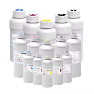 Quality T Shirt Design Printing Pet Film Epson Dtf Ink Cmykw 1000ml Per Bottle For L1800 wholesale