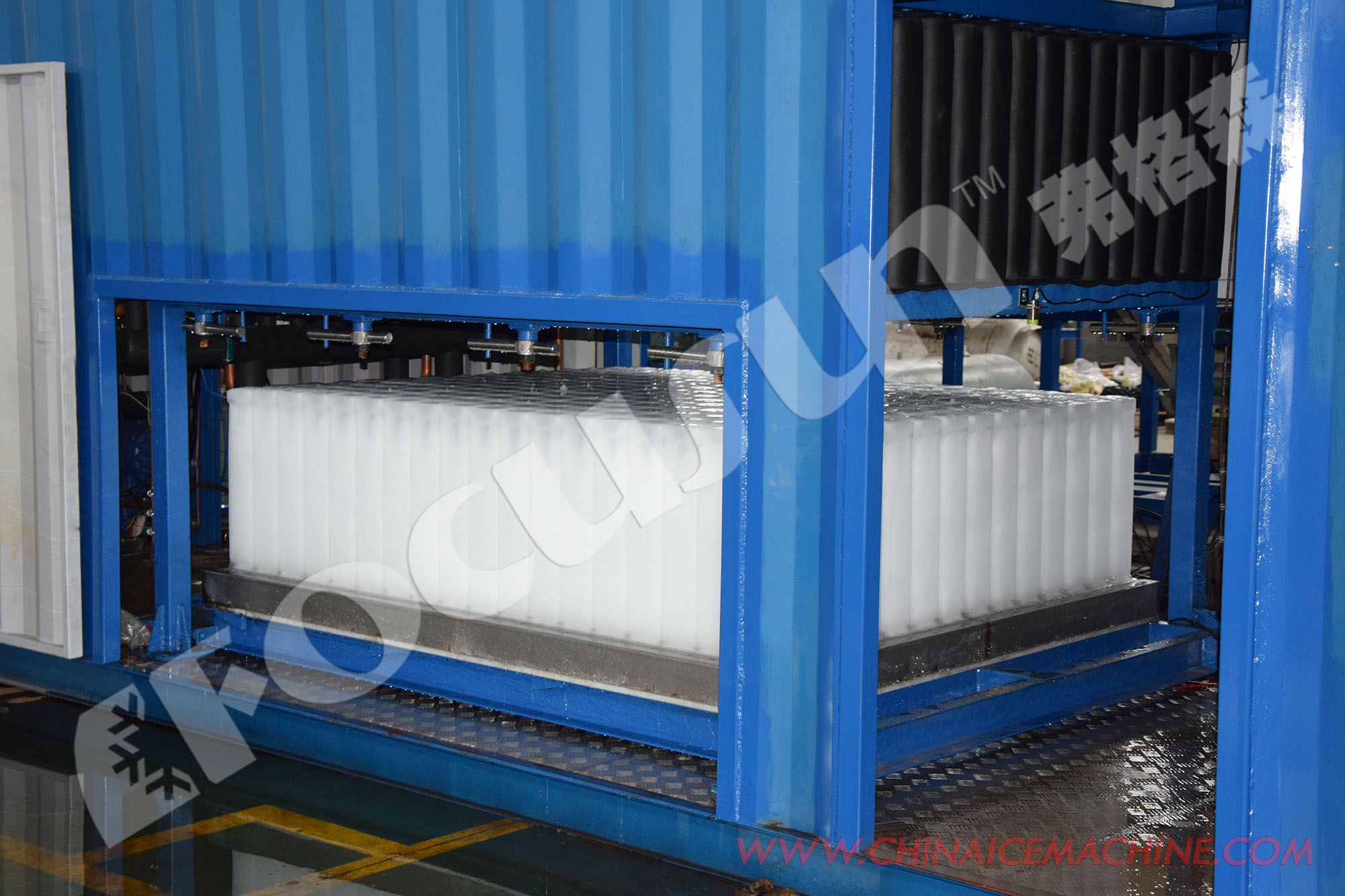 10ton Ice Storage Capacity Focusun Big Ice Block Making Machine for Hotel Industry