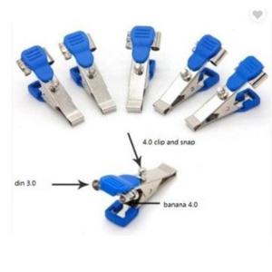 Quality EKG Monitoring 4mm Distal Animal Clip Adapters AHA wholesale