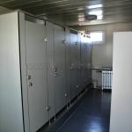 Galvanized Steel Portable Toilet And Shower Containers