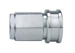 Zinc Plated Quick Disconnect Hydraulic Couplers , Carbon Steel Hydraulic