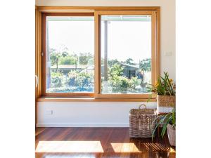 Quality Wood Grain Aluminum Metal Frame Casement Windows Thermal Break wholesale