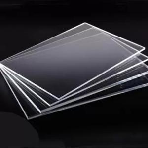 Quality Commercial 1mm 10mm Transparent Acrylic Sheets High Light Transmission wholesale