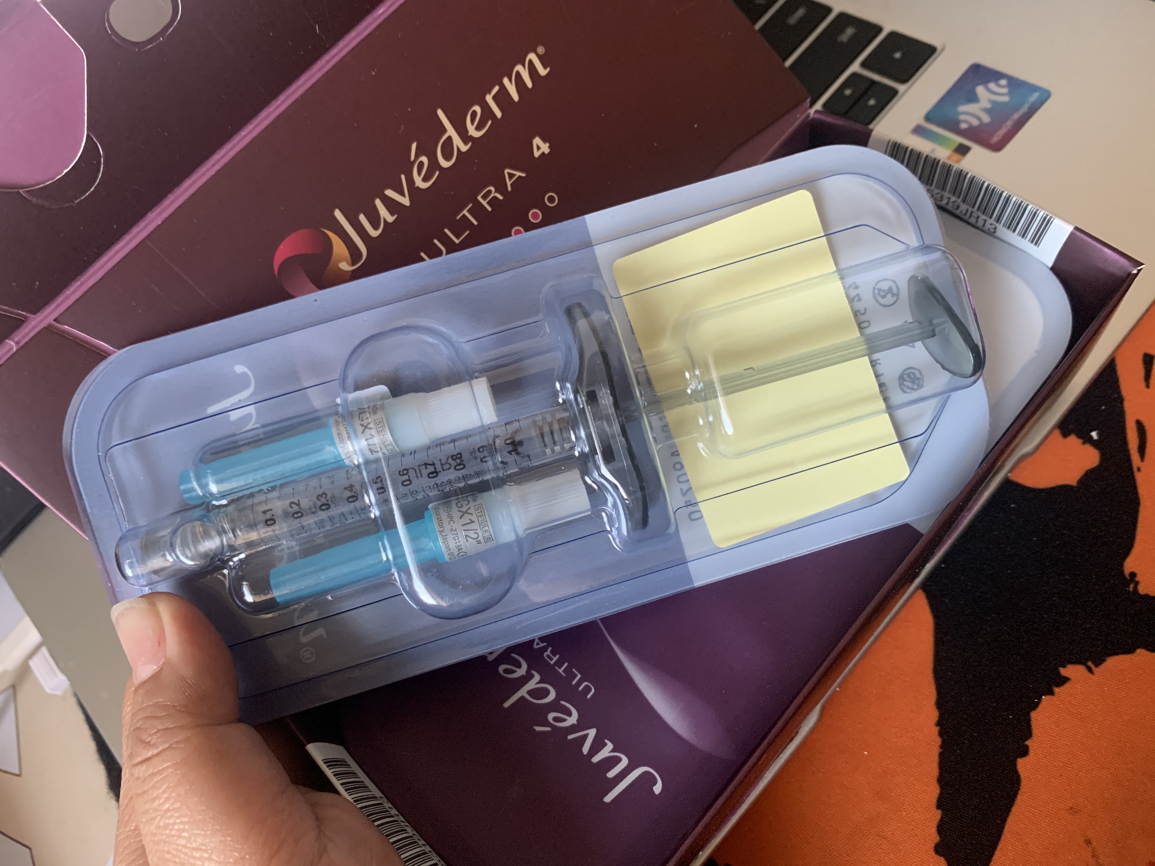 Juvederm Dermal Filler Ultra 3 With New Packaging Filling Lips